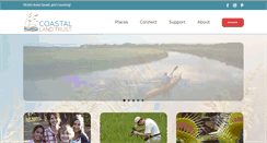 Desktop Screenshot of coastallandtrust.org