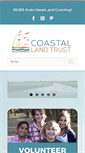 Mobile Screenshot of coastallandtrust.org